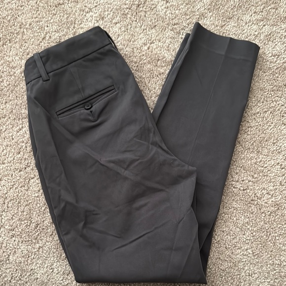 Theory Charcoal Tailored Trousers - Picture 3 of 3